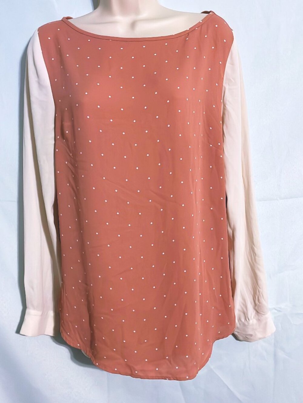 Loft Cute Polka Dot Top Size M